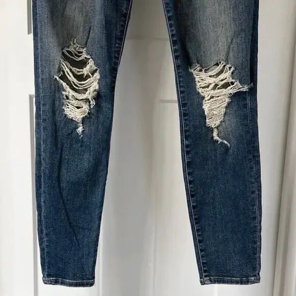Good American Good Legs Jeans Size Womens Size 4/27 GL067t in Blue 320 - Picture 4 of 8